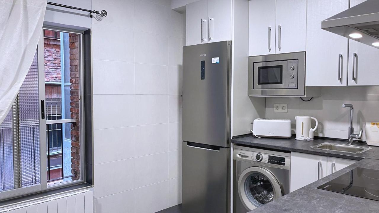 Vt Flat Reformado Con Escritorio De Trabajo Y Wifi Leilighet Bilbao Eksteriør bilde